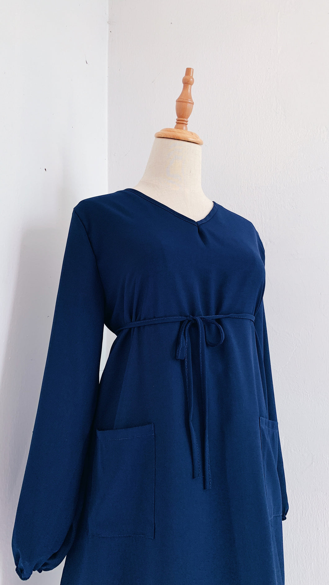 Pocket Dress in Navy