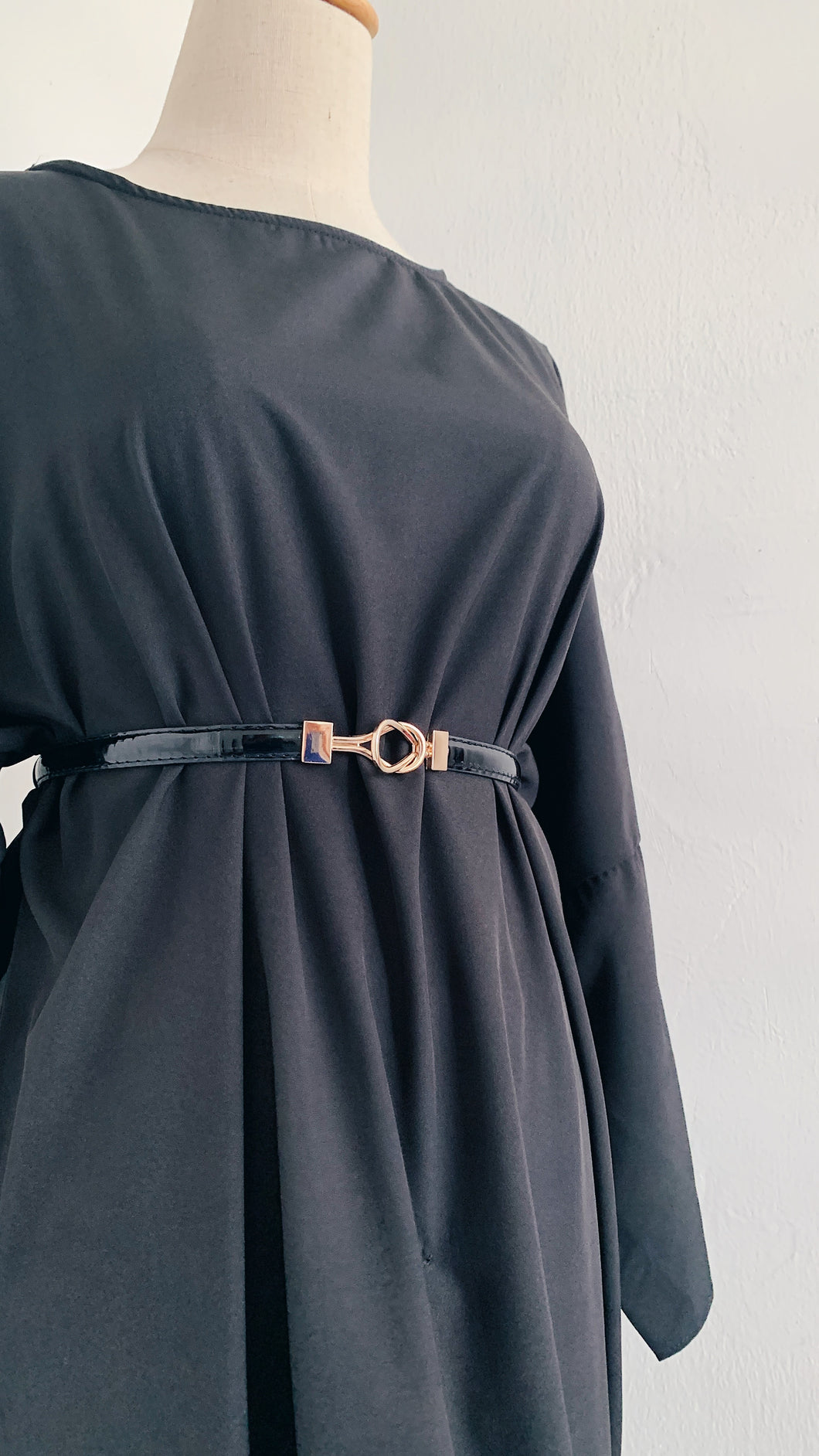 Black Adjustable Belt (Preorder)