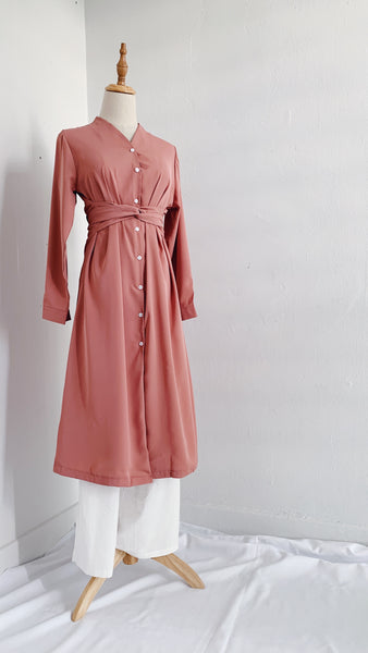 Hana Midi Button Dress