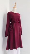 Pocket Dress in Wine