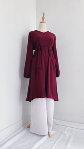 Pocket Dress in Wine