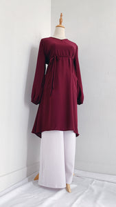 Pocket Dress in Wine